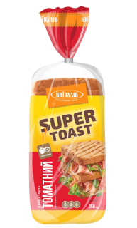 Хліб Тост томатний 0,35 кг, нарізаний - фото