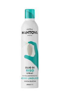 Олія рисова спрей Fratelli Mantova Extra Virgin 0,2л, 6шт/ящ - фото