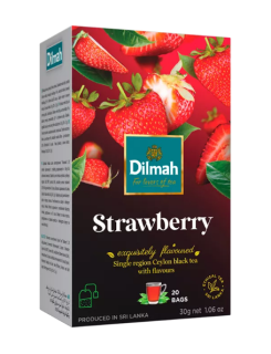 Чай Dilmah Полуниця з/я 20х1,5г(12) - фото