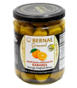Оливки Bernal фаршировані пастою з апельсина 436 г,(суха вага 250 г) 12 шт/ящ, - фото №2