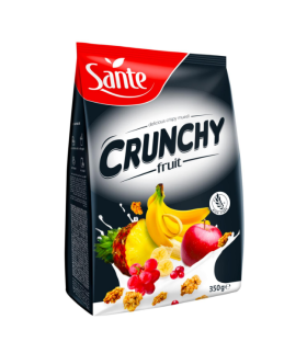 Кранчи с фруктами ТМ Sante, 350г - фото №2