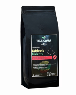 Кава в зернах Teakava Ethiopia Sidamo, 1 кг (4820267990199) - фото