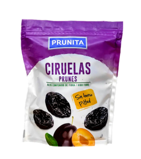 Чорнослив Prunita Ciruelas sin hueso без кісточки 200 г, 24 шт/ящ, - фото