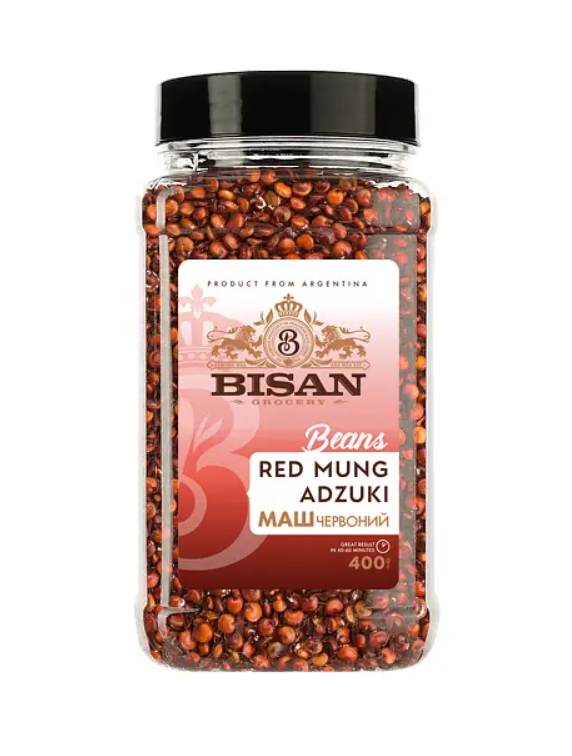 BISAN Маш Червоний 400г пл/б - фото