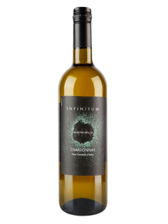 Вино INFINITUM Chardonnay 12%  (сухе,біле,Італія) 0,75л, 6шт/ящ - фото
