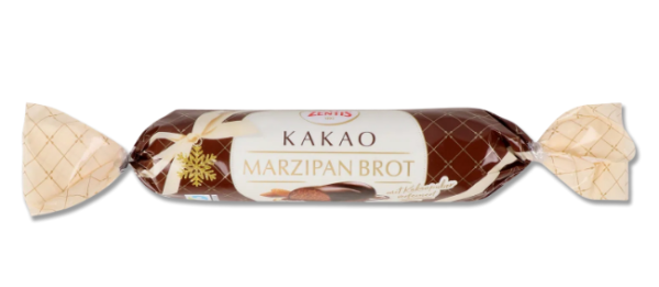 Батончик Zentis марципан з какао 100г - фото