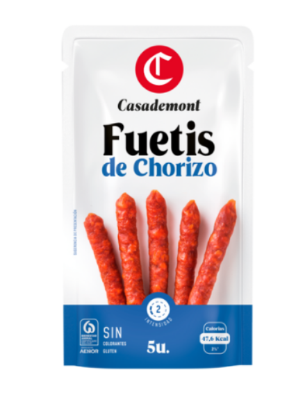 Колбаса Чоризо снек 50гр, ТМ Casademont - фото