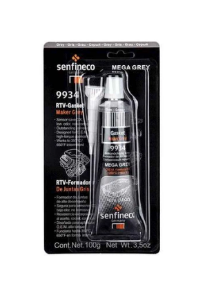 Герметик силіконовий сірий RTV Silicone - фото