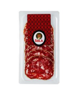 Салями SOLA Salchichon Anchete 150 г,(нарезка) 14 шт/ящ, - фото