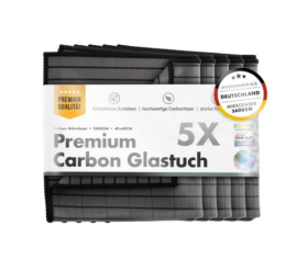 Набор полотенец из микрофибры для располировки 5 шт 40×40 см 250 г/м² серые - фото
