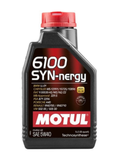 Олива моторна Motul 6100 Syn-nergy 5W-40 1 л - фото