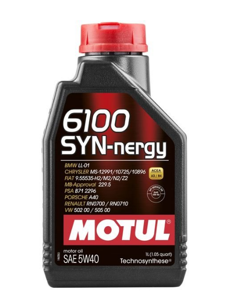 Масло моторное Motul 6100 Syn-nergy 5W-40 1 л - фото