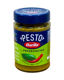 Соус песто Barilla Basilico Poperoncini 195г, 12шт/ящ - фото