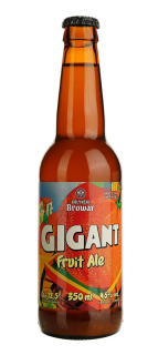 Пиво світле "Волинський Бровар  "GIGANT" нефільтроване 0,35л. Пиво світле "Волинський Бровар  "GIGANT" нефільтроване 0,35л. - фото