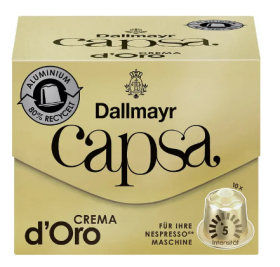 Кофе в капсулах Dallmayr Crema d’Oro, 10 шт. (56 ч) - фото