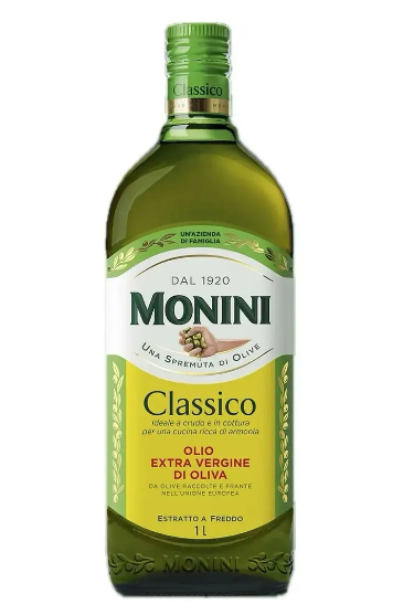 Оливкова олія Extra Virgin Monini Classico першого холодного віджиму 1 л - фото