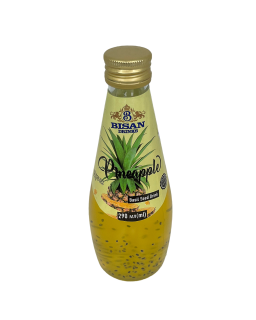 BISAN напій Basil Seed Drink Pineapple 290мл c/б (24шт) - фото