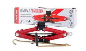 Домкрат ромбовий 1,2 т з гумовою подушкою - фото