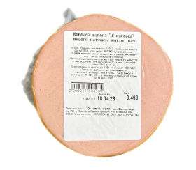 Колбаса вареная Докторская высший сорт - фото