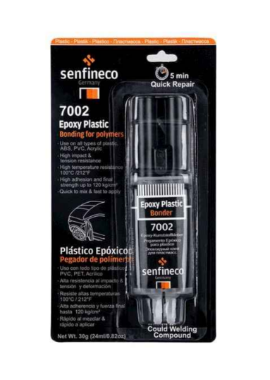 Клей для пластика Epoxy Plastic Bond 2-компонентный - фото