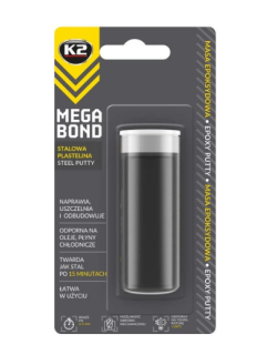 Холодне зварювання K2 Mega Bond B323 40 г епоксидний клей для ремонту металу - фото