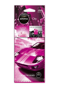 Ароматизатор в авто AROMA Car City Card Bubble Gu - фото