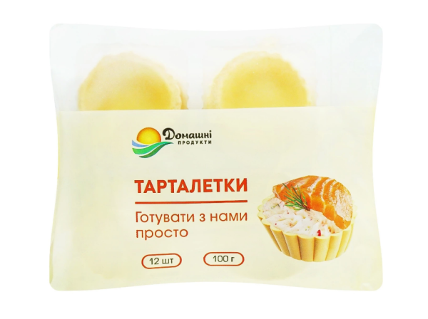 Домашні продукти Тарталетки 100г - фото