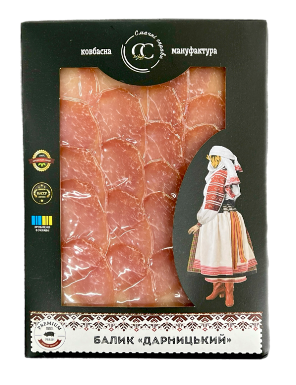 Балик Дарницький нарізка 150 г - Смачні справи - фото