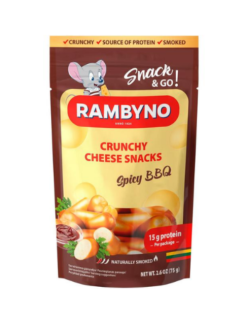 Плавлений сирок Rymbyno Snack  зі спеціями 75 г - фото