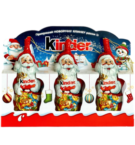 Шоколад Kinder фігурний (15×3) - фото