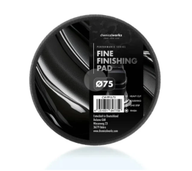 Полірувальний круг Fine Finish Performance Pad Chemicalworkz, 75 мм, чорний (23658) - фото