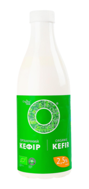 Кефір органічний Organic Milk 2,5% 900 г - фото