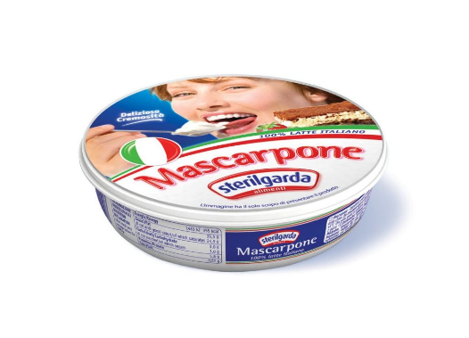 Сир Маскарпоне (чаша) 250 гр. 35% ТМ"Sterilgarda Alimentari" - фото