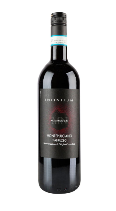 Вино красное сухое INFINITUM Montepulciano d’Abruzzo DOC 0,75 л 12,5% Италия - фото №2