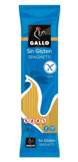 Макаронні вироби Gallo Spaghetti Sin Gluten Спагетті без глютену 450 г, 12 шт/ящ, - фото