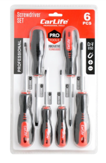 Набір викруток Carlife 6 шт. Cr-V6150 - фото