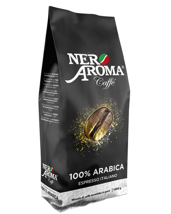 Кава Nero Aroma Exclusive 1кг (100% арабіка) Кава в зернах - фото