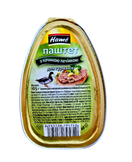 Паштет Hame з качиної печінки 105 г - фото