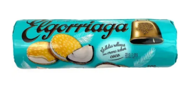 Печиво Elgorriaga з кокосовою начинкою 500 г,15 шт/ящ. - фото