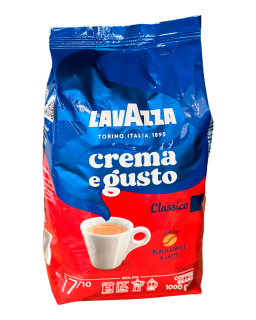 Кофе в зернах Lavazza Crema e Gusto Classico, 1 кг (30/70) (8000070051003) - фото №4