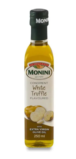 Олія оливкова першого віджиму зі смаком білого трюфеля Monini White Truffle Extra Virgin Olive Oil, 250 мл (80481508) - фото