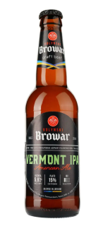 Пиво світле "Волинський Бровар  "Vermont IPA" нефільтроване 0,35л Пиво світле "Волинський Бровар  "Vermont IPA" нефільтроване 0,35л - фото
