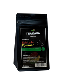 Кава в зернах Teakava Ethiopia Djimmah, 250 г (4820267990182) - фото