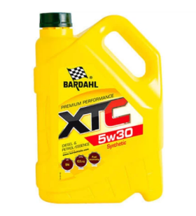 Моторное масло BARDAHL XTC 5W-30 5 л — синтетическое, арт. 36313 - фото