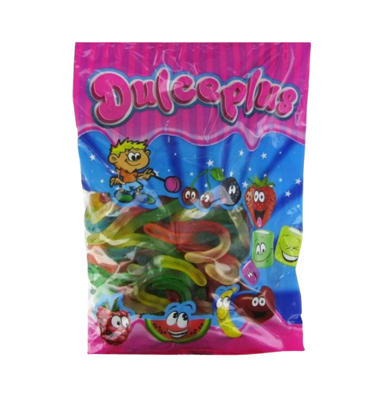 Dulceplus Конфеты жев. Anacondas Brillo 1 кг - фото №2