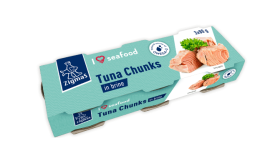 ZIGMAS "I love seafood" шматочки тунця в розсолі, 3*80г - фото