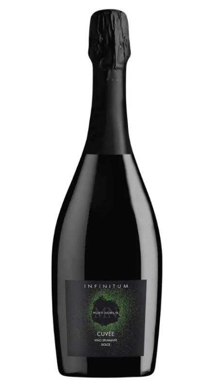 Вино ігристе INFINITUM Cuvee Dolce 10% (солодке,біле,Італія) 0,75л, 6шт/ящ Вино ігристе INFINITUM Cuvee Dolce 10% (солодке,біле,Італія) 0,75л, 6шт/ящ - фото