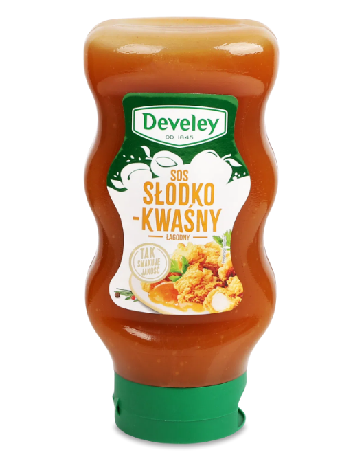 Соус кисло-солодкий п/п ТМ Develey, 460г - фото