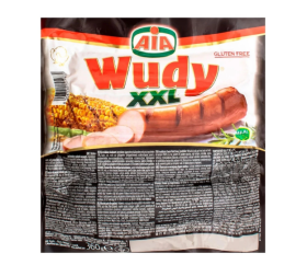 Сосиски AIA Wudy Frankfurter XXL 360г, 10шт/ящ - фото