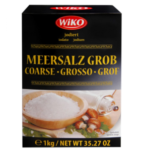 Сіль морська йодована 1кг WiKO - фото